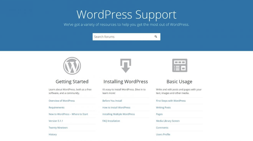 dien đàn hỗ trợ WordPress