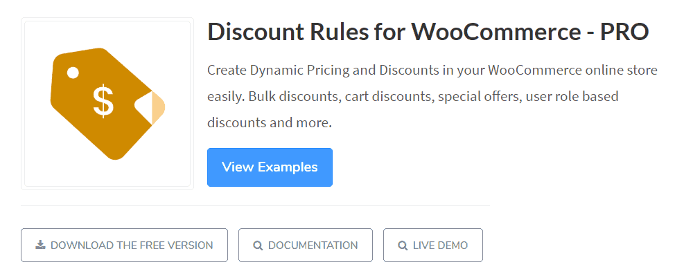 discount rules woocommerce plugin