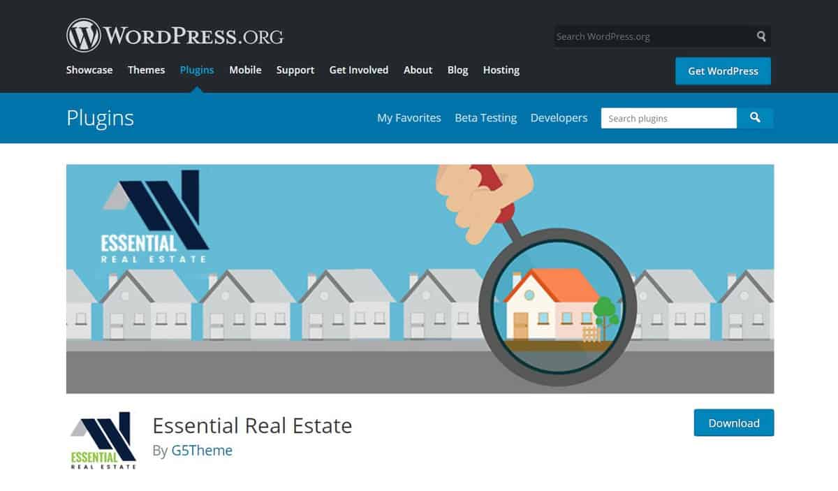 essential real estate plugin trang WordPress