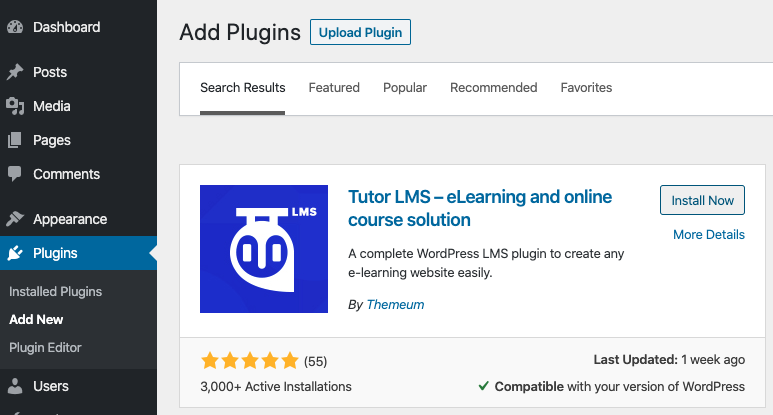 plugin tutor