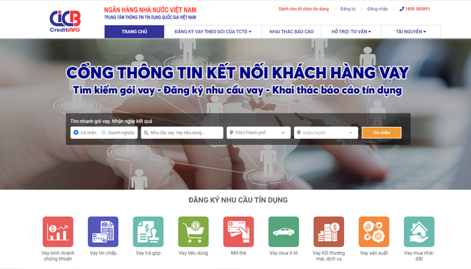 Muốn biết mình có lịch sử nợ xấu hay không, người dùng Việt có thể tự truy cập website này để tra cứu - Ảnh 2.