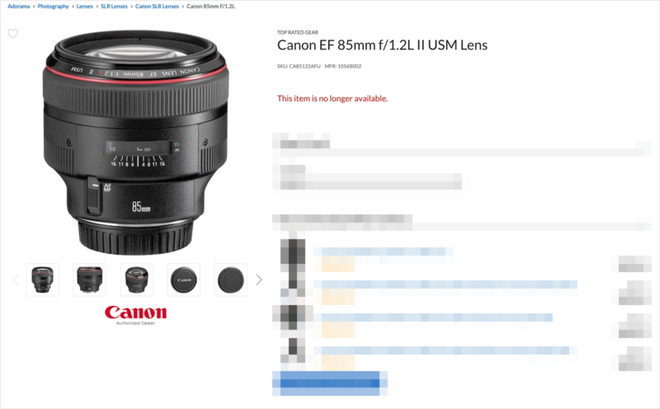 Canon ngừng sản xuất hàng loạt ống kính EF, dấu hiệu của việc từ bỏ thị trường máy ảnh DSLR? - Ảnh 2.