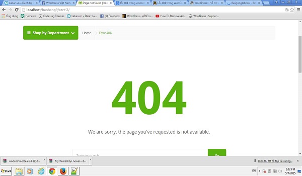 Mọi trang Web đều nên có cài đặt “Lỗi 404 - Trang không tìm thấy” 