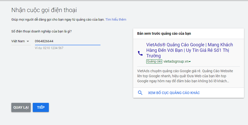 Cách Chạy Quảng Cáo Google vay vốn tín dụng ngân hàng Mới Nhất - VietAdsGroup.Vn
