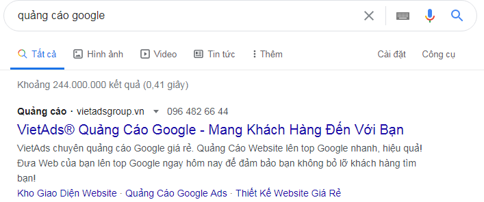 Cách Chạy Quảng Cáo Google kết quả xổ số Mới Nhất - VietAdsGroup.Vn