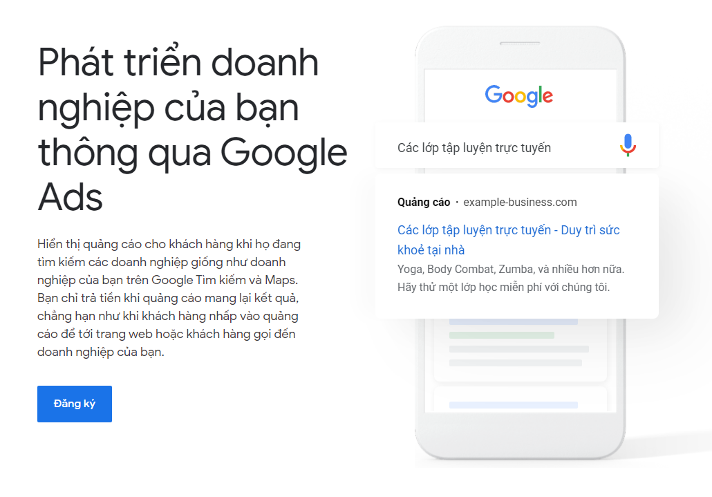 Cách Chạy Quảng Cáo Google sàn giao dịch Mới Nhất - VietAdsGroup.Vn