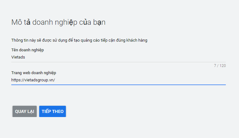 Cách Chạy Quảng Cáo Google dầu gội thảo dược Mới Nhất - VietAdsGroup.Vn