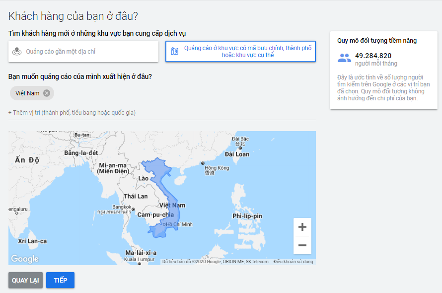 Cách Chạy Quảng Cáo Google sàn giao dịch Mới Nhất - VietAdsGroup.Vn