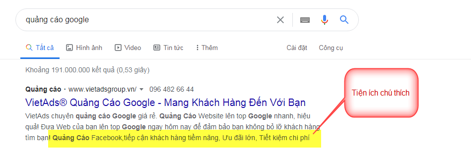Tiện Ích Mở Rộng Quảng Cáo Google Website chứng khoán forex