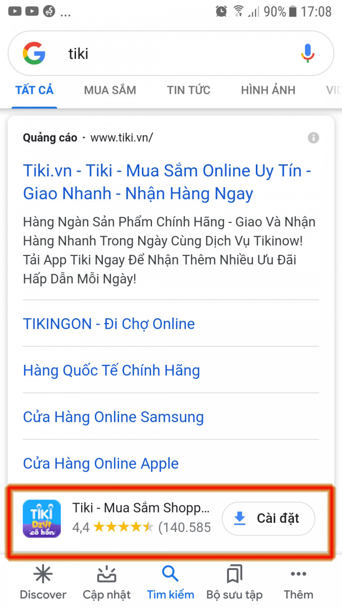 Tiện Ích Mở Rộng Quảng Cáo Google Website chứng khoán forex
