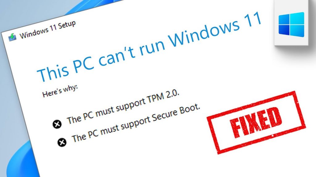 Cách khắc phục sự cố Windows 11 không chạy do TPM 